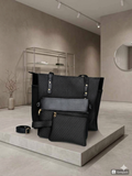 Sac carré noir 3pcs